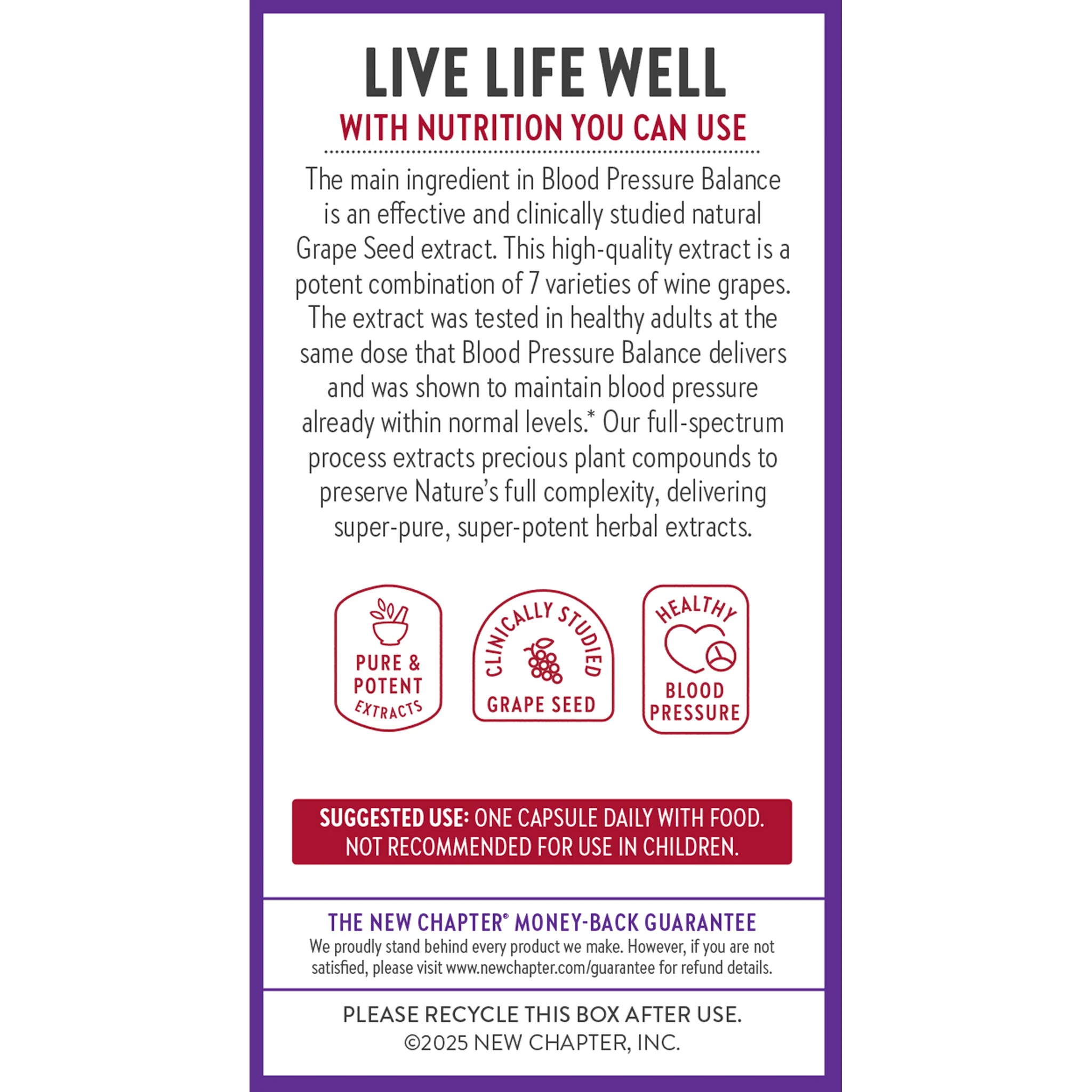 Blood Pressure Balance: Grape Seed Blend - Image 7
