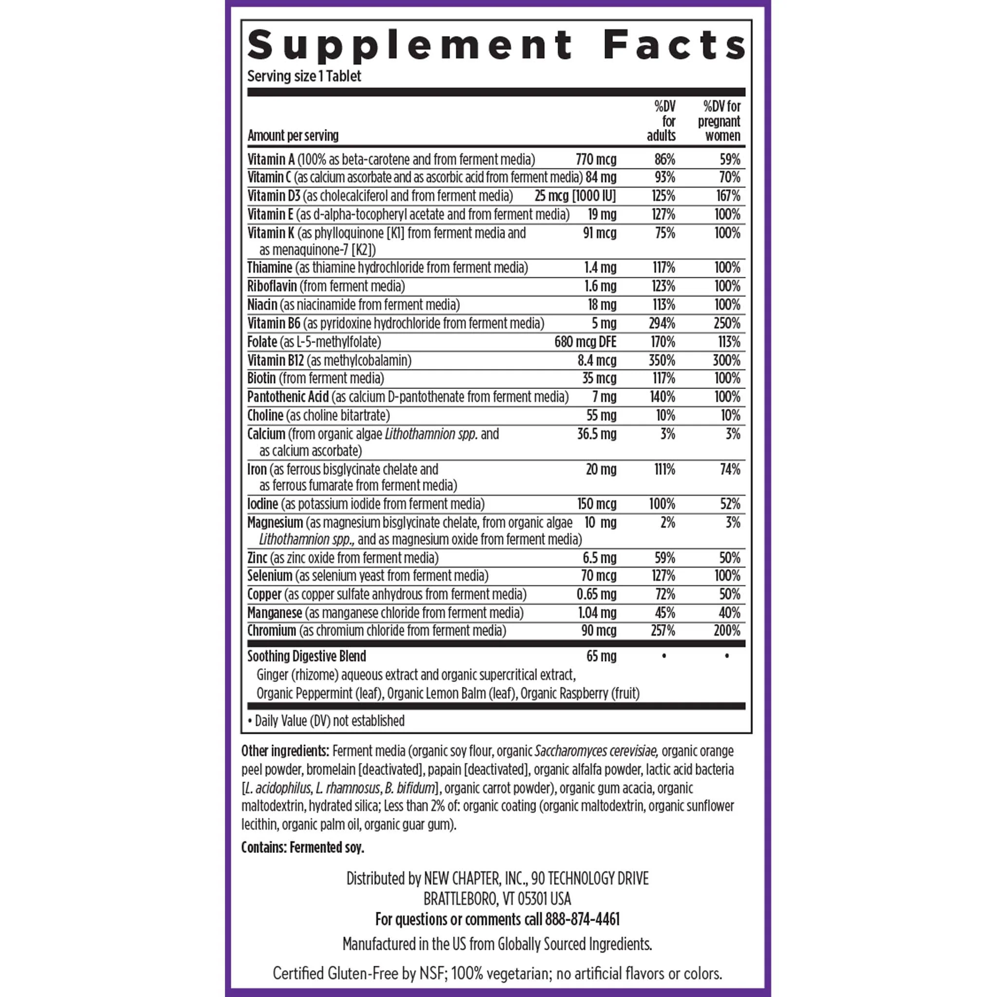One Daily Prenatal Multivitamin 35+ - Image 8