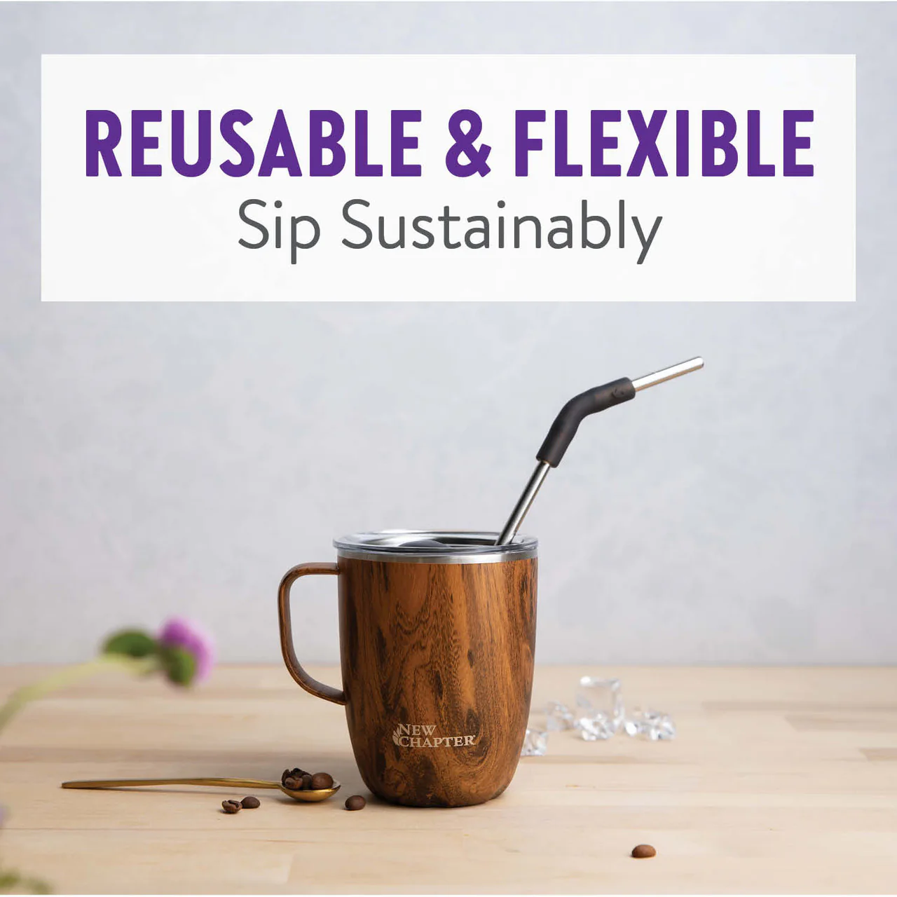 S’well x New Chapter Stainless Steel Straws - Image 2