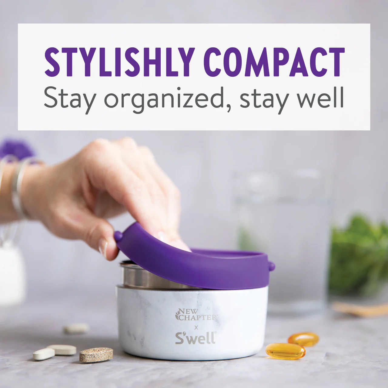 S’well x New Chapter Vitamin Organizer - Image 2
